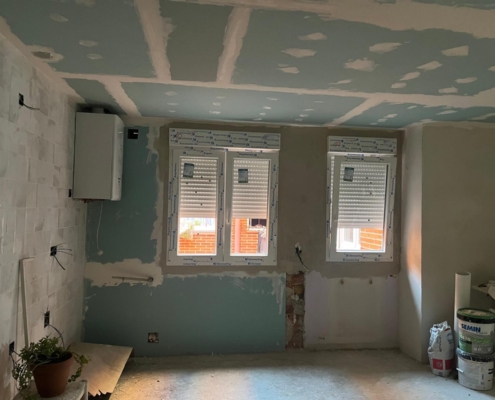 Instalación completa ventanas en vivienda